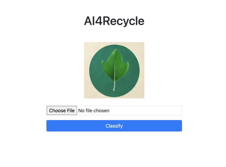 AI4Recycle – screenshot 1