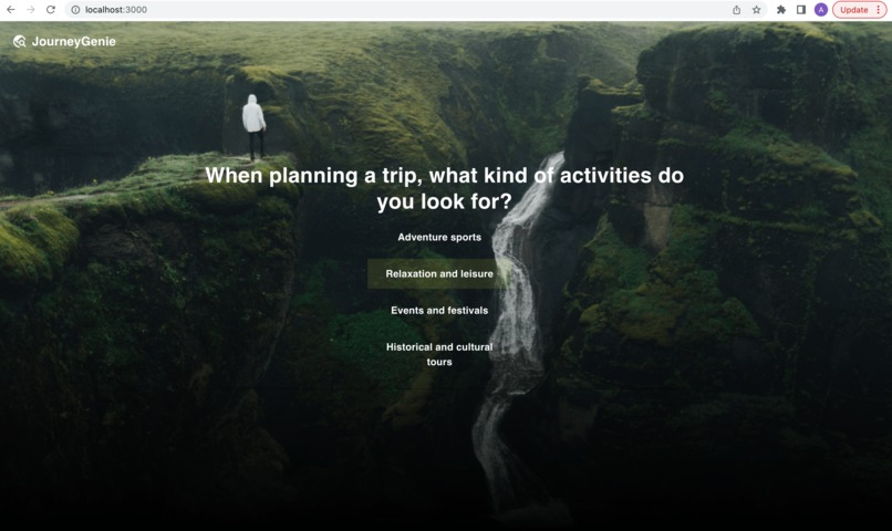 JourneyGenie – screenshot 2