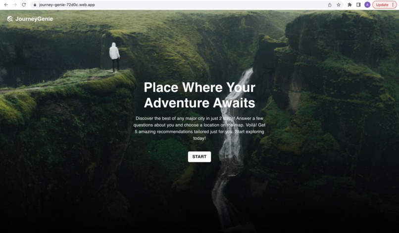 JourneyGenie – screenshot 1