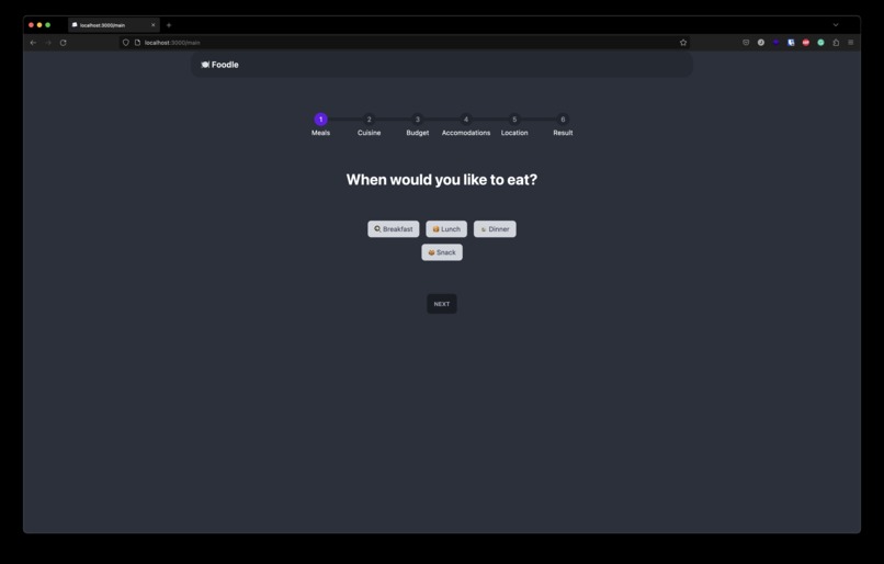 Foodle – screenshot 2