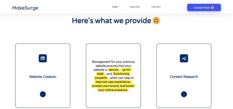 MakeSurge | Designing & Content Creating – screenshot 3