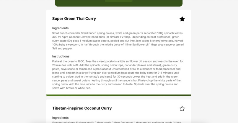 Fridge2Table – screenshot 6