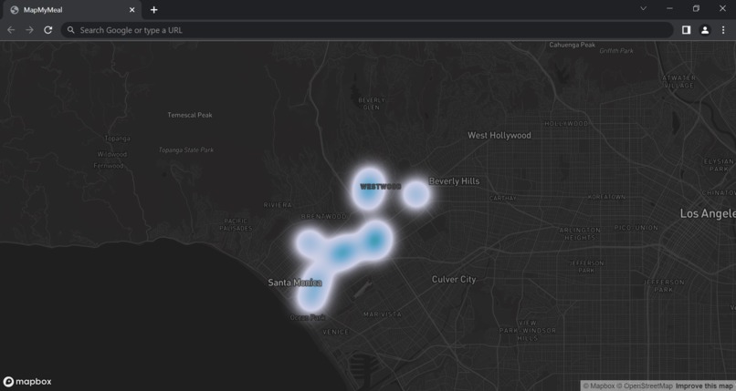 MapMyMeal – screenshot 1