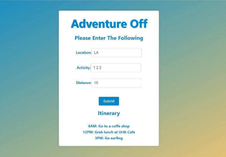 Adventure Off – screenshot 1