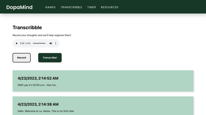 DopaMind – screenshot 2