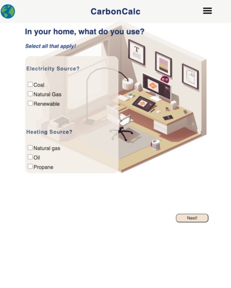 CarbonCalc – screenshot 4