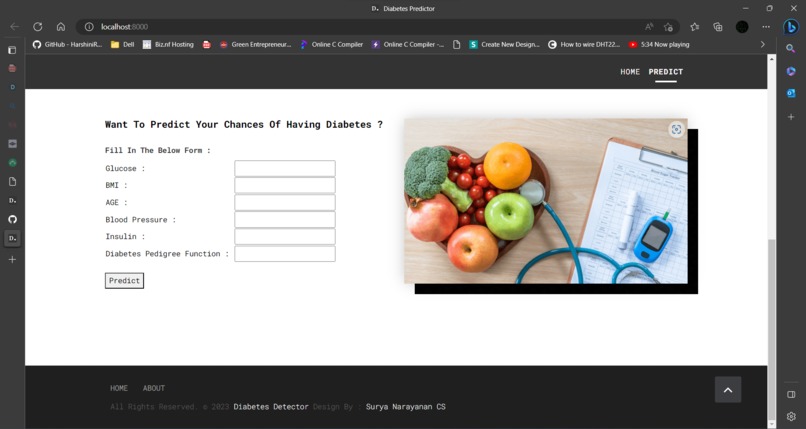 Diabetes Detector – screenshot 1