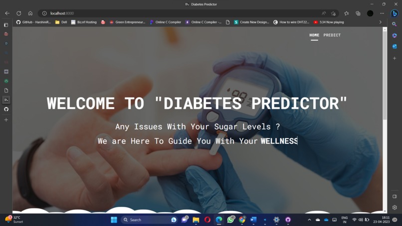 Diabetes Detector – screenshot 2