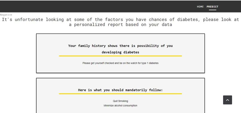 Diabetes Detector – screenshot 5