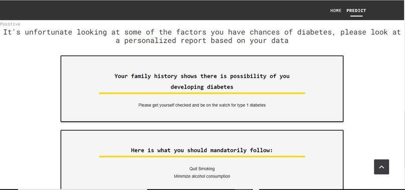 Diabetes Detector – screenshot 6