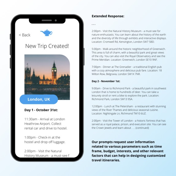 TripGenie – screenshot 3