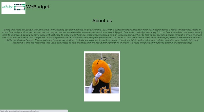 weBudget – screenshot 3
