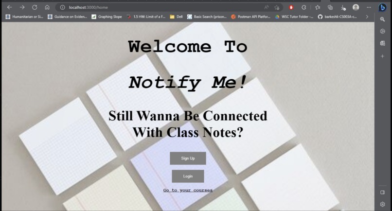 NotiefyMe – screenshot 1