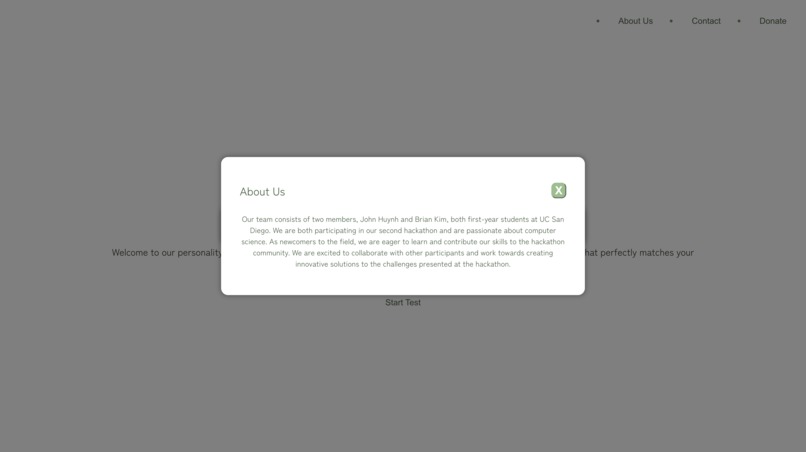 TreePersona – screenshot 2