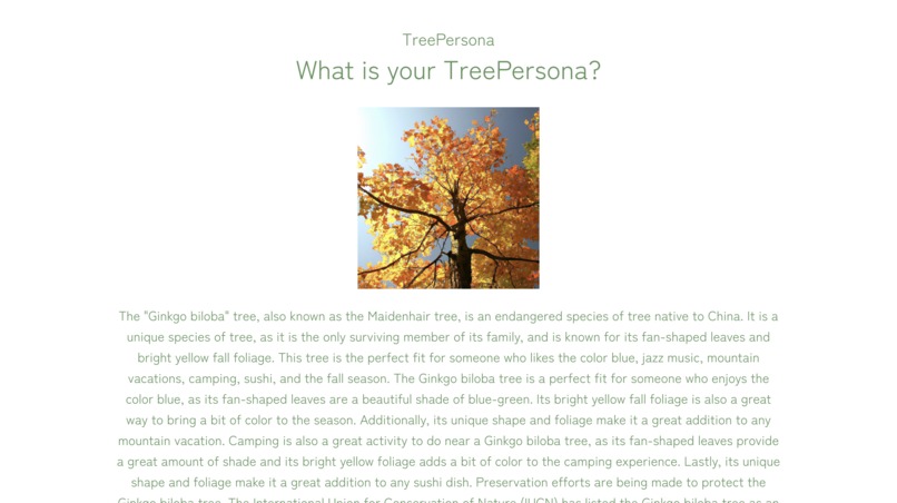 TreePersona – screenshot 11