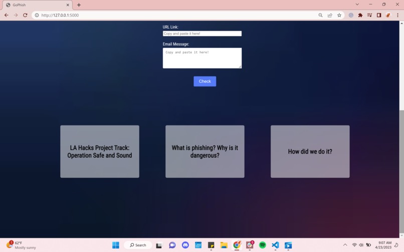 GoPhish – screenshot 3