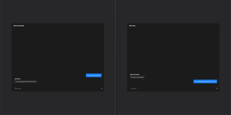 Chat App – screenshot 1