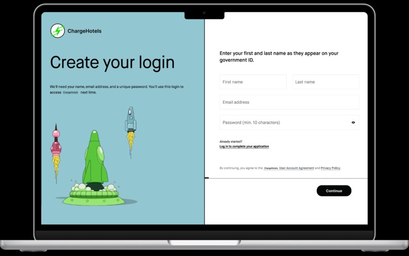 ChargeHotels – screenshot 2