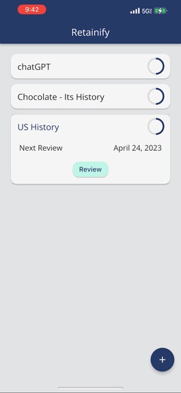 Retainify – screenshot 4