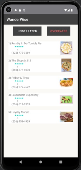 WanderWise – screenshot 3