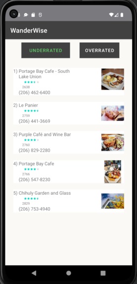 WanderWise – screenshot 4