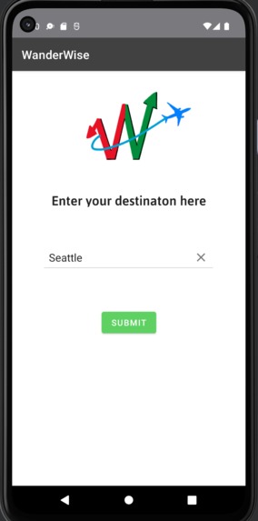 WanderWise – screenshot 2