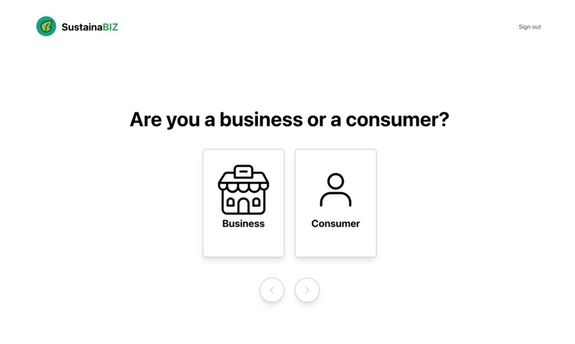 SustainaBIZ – screenshot 4