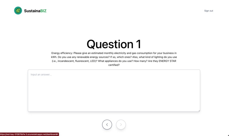 SustainaBIZ – screenshot 5