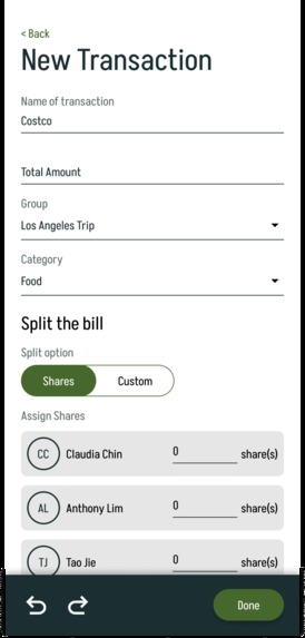 DivvyUp – screenshot 6