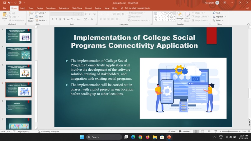 College Social – screenshot 1