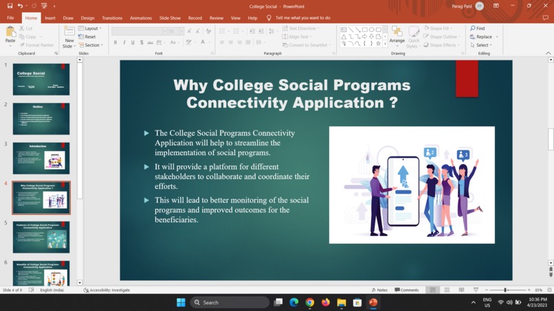 College Social – screenshot 2