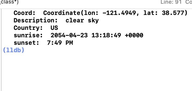 Sunset App – screenshot 2