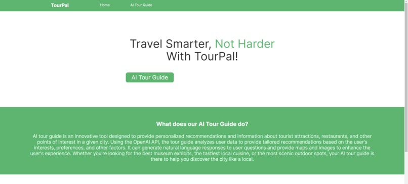 TourPal – screenshot 1