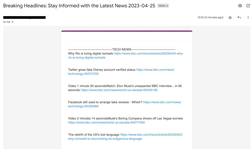 Tech News via Courier – screenshot 1