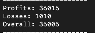 Trading bot – screenshot 3