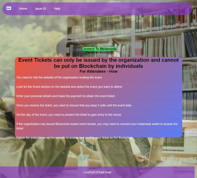 NFT TicketHive – screenshot 5