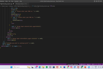 airplane ticket reservation system