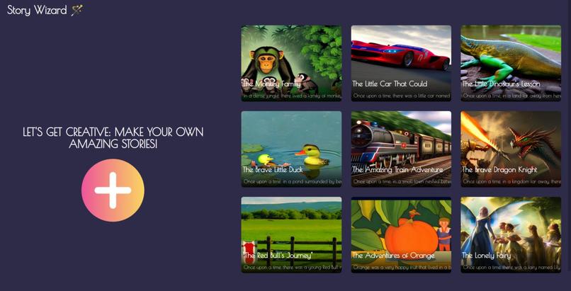 storyWizard – screenshot 2