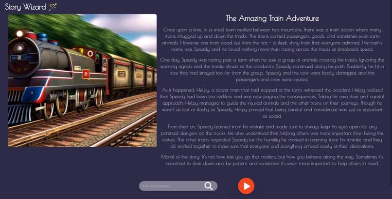 storyWizard – screenshot 3
