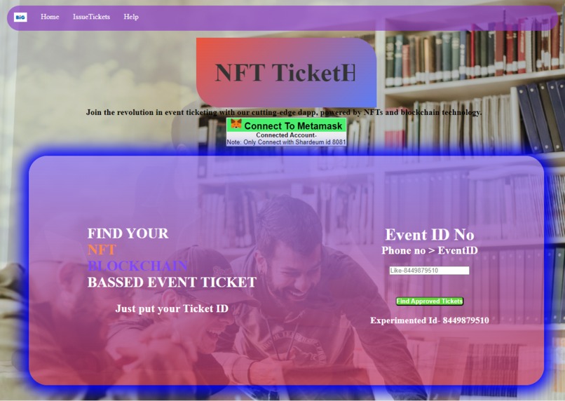 NFT TicketHive – screenshot 2