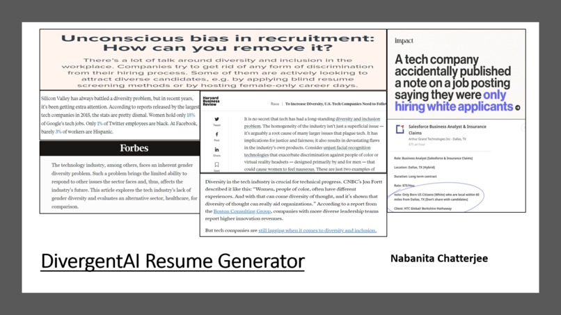 DivergentAI Resume Generator – screenshot 1