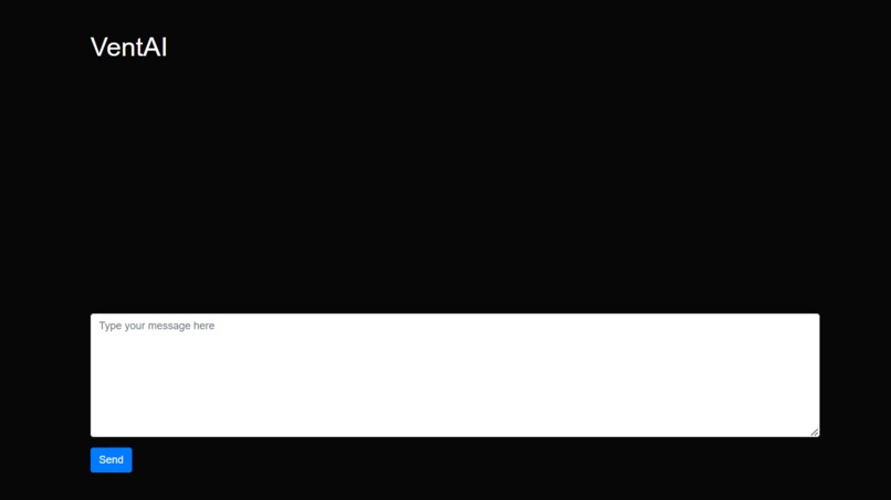 VentAI – screenshot 1