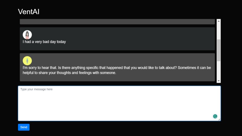 VentAI – screenshot 3