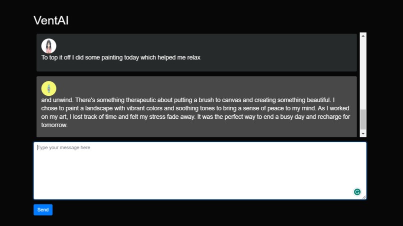 VentAI – screenshot 4