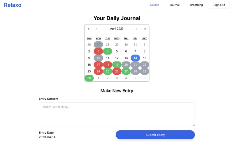 Relaxo – screenshot 1