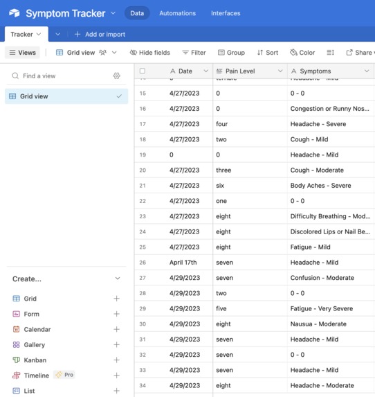 Voice Symptom Tracker – screenshot 6