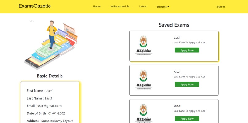 ExamGazette – screenshot 6