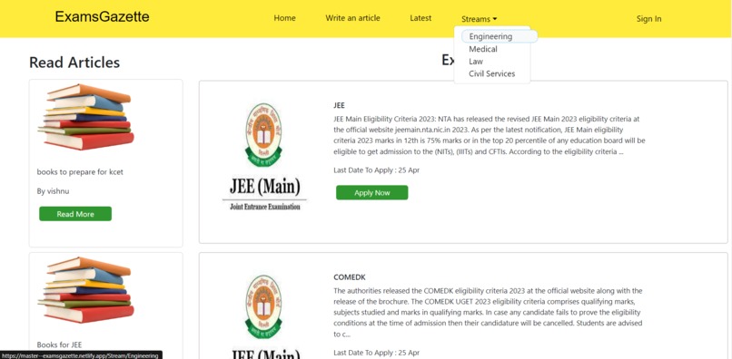 ExamGazette – screenshot 8