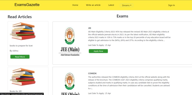 ExamGazette – screenshot 9