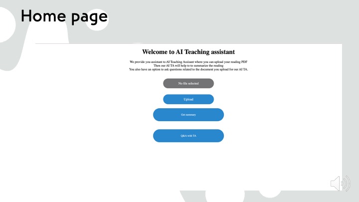 Artificial Intelligence Teaching Assistant – screenshot 1
